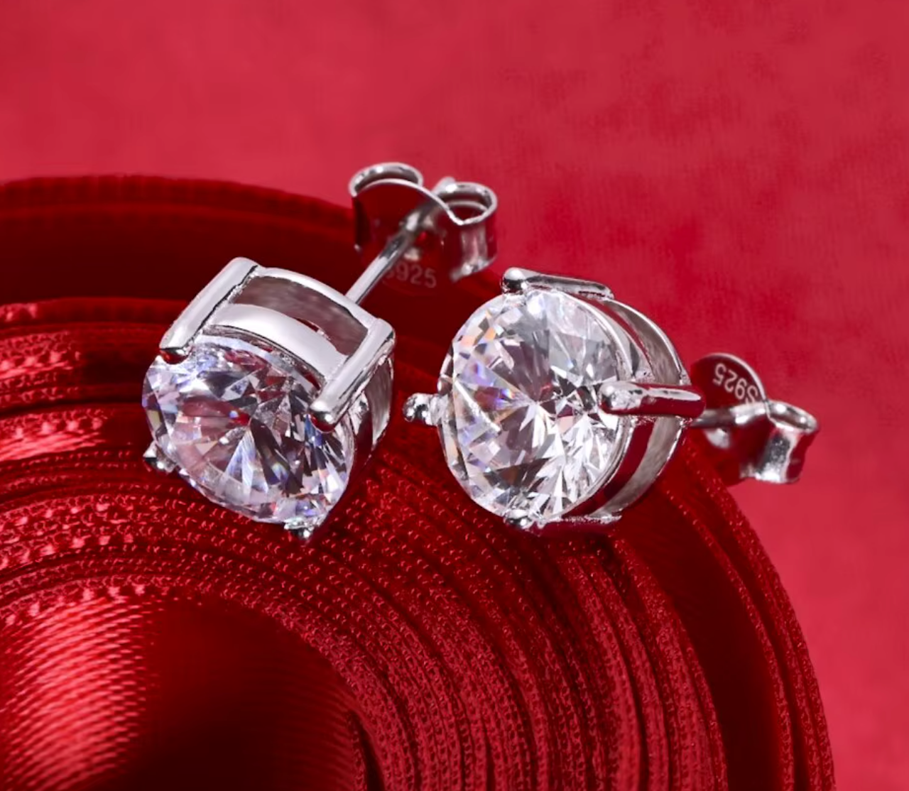 925 Sterling Silver Sparkling Wedding Jewelry for Women