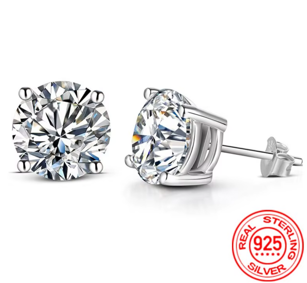 925 Sterling Silver Sparkling Wedding Jewelry for Women